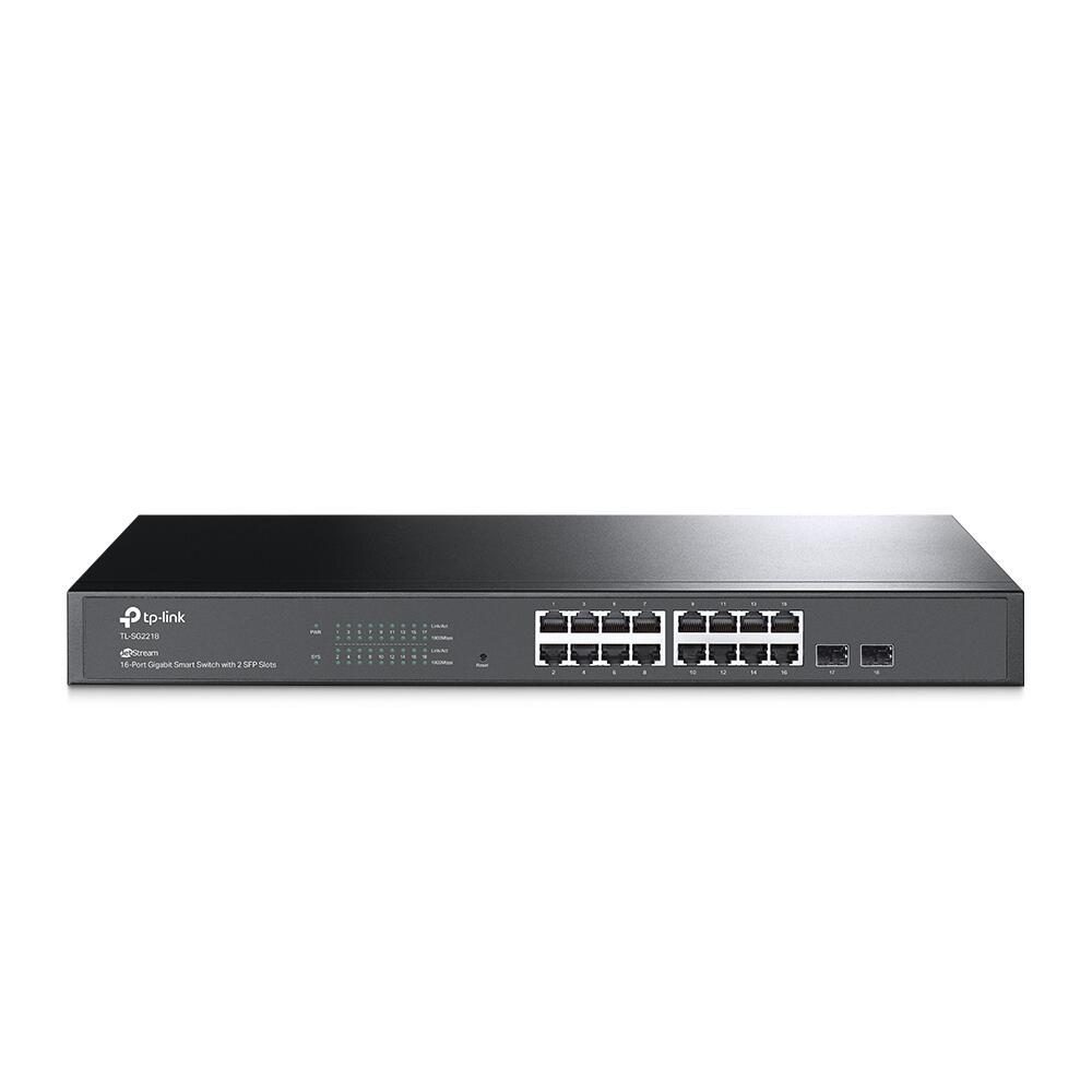 TP-Link JetStream TL-SG2218 16-Port Gigabit Smart Switch mit 2 SFP-Slots von TP-Link