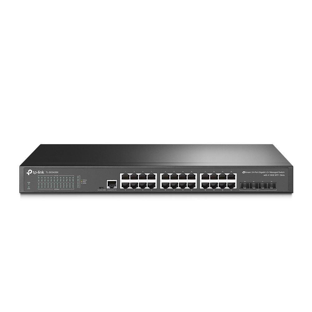 TP-Link Omada JetStream TL-SG3428X JetStream 24-Port Gigabit L2+ Managed Switch von TP-Link