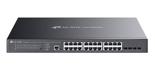 TP-Link Omada SG3428XMPP Netzwerk-Switch, 24 Gigabit PoE-Ports, 500 W Budget, Cloud-Management TP-Link Omada SG3428XMPP Netzwerk-Switch, 24 Gigabit PoE-Ports, 500 W Budget, Cloud-Management von TP-Link