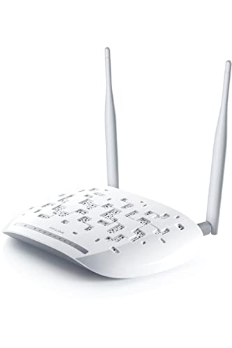 TP-Link TD-W9970 WiFi VDSL/ADSL Router (300Mbit/s (2,4GHz), USB Ports für FTP und Mediaserver, inkl. VDSL Splitter, Annex A, geeignet für Österreich/Schweiz), ‎220 V von TP-Link