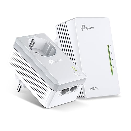 TP-Link TL-WPA4226 Powerline Kit AV600Mbps und WLAN 300Mbps, Homeplug AV2, 2 Ethernet-Ports, Plug & Play, kompatibel mit Router, fortschrittliche Powerline-Technologie, einfache Verwaltung TP-Link TL-WPA4226 Powerline Kit AV600Mbps und WLAN 300Mbps, Homeplug AV2, 2 Ethernet-Ports, Plug & Play, kompatibel mit Router, fortschrittliche Powerline-Technologie, einfache Verwaltung von TP-Link