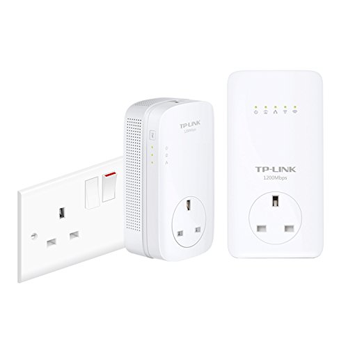 TP-Link TL-WPA8630PKIT AV500 Powerline, 300 m weiß (UK Version) von TP-Link