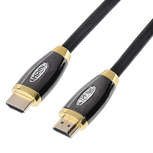 TPFNet 0,5m HDMI Kabel 2.0 Ferritkern, (vergoldete Anschlüssen und Metall-Abschirmung) High Speed, Ethernet, 4K, UHD, 3D, ARC von TPFNet