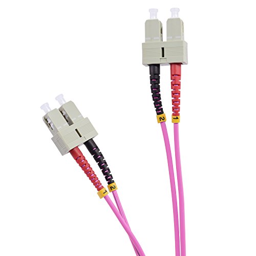 TPFNet 20m LWL Duplex Kabel SC/SC OM4 Multimode 50/125µm 10 Gigabit/s von TPFNet