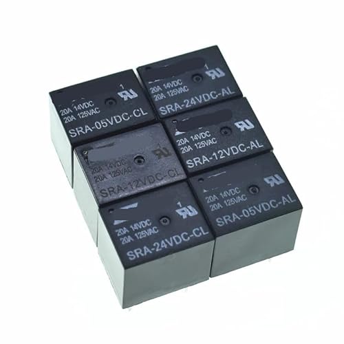 5pcs Automotive Relay SRA-05VDC-CL SRA-12VDC-CL SRA-24VDC-CL SRA-05VDC-AL SRA-12VDC-AL SRA-24VDC-AL 5V 12V 24V Relays(SRA-05VDC-CL) von TPQZQAUEC