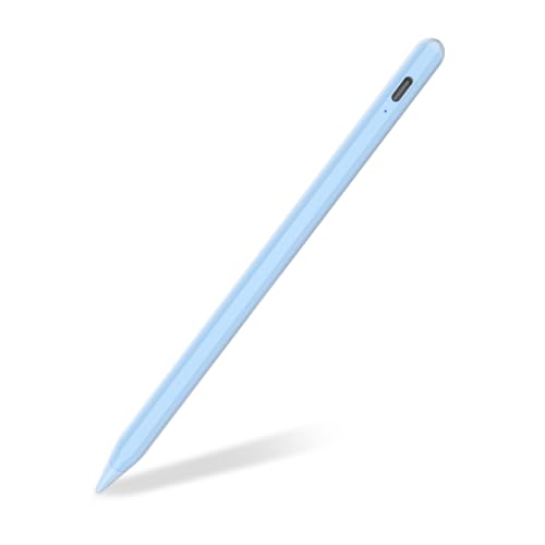TQQ Stift für Apple iPad(2018-2024), Hochpräziser iPad Pencil mit Neigungssensitivität und Palm Ablehnung, Kompatibel mit iPad 10/9/8/7/6 Gen, iPad Pro 11"/12,9", iPad Mini 6/5 Gen, iPad Air 5/4/3 Gen von TQQ