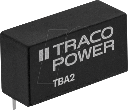 TBA 2-0511 - DC/DC-Wandler TBA 2, 2 W, 5 V, 400 mA, SIL-7 von TRACO