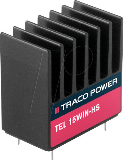 TEL 154813WINHS - DC/DC-Wandler TEL 15WIN-HS, 15 W, 18-75/15 VDC, DIL-16 von TRACO