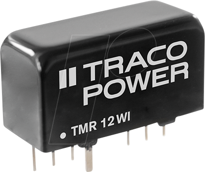 TMR 12-4823WI - DC/DC-Wandler TMR 12WI, 12 W, 18-75/±15 VDC, SIL-8 von TRACO