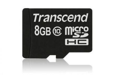 Transcend 8GB microSDHC Class 10 UHS-I (Ultimate) Speicherkarte 8 GB von TRANSCEND