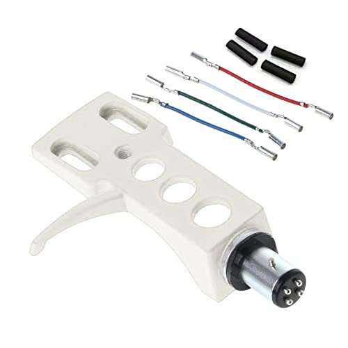 Phono Cartridge Rack Plattenspieler Headshell für Plattenspieler Phono-Zubehör mit Bleidrähten Phono Cartridge Rack Plattenspieler Headshell für Plattenspieler Phono-Zubehör mit Bleidrähten von TRHEEE