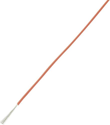 TRU Components 1567230 Litze LiY 1 x 0.50mm² Rot 100m von TRU Components