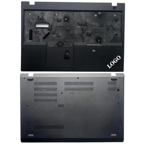 Ersatz-LCD-Rückabdeckung, Handballenauflage und unteres Gehäuse, kompatible Teile for L590-Laptops(with Fingerprint CD) von TRyYCB