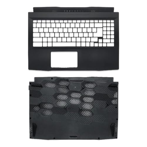 Ersatzteile Kompatibel mit 15,6-Zoll-Gaming-Laptop, hinterer Deckel, LCD-Rückseite, vordere Blende, Handballenauflage, oberes unteres Gehäuse, kompatibel mit Katana GF66-Serie MS-1581 MS-1582(CD Cover von TRyYCB