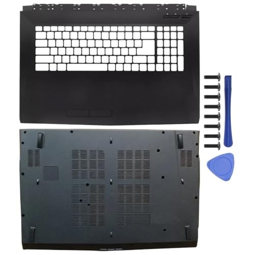 Kompatible Ersatzteile GP72 GL72 GL72M MS-1795 MS-1799 MS-179B Laptop, einschließlich LCD-Rückabdeckung, vordere Blendenscharniere, Handballenauflage und unteres Gehäuse aus Kunststoff(CD Cover1) von TRyYCB