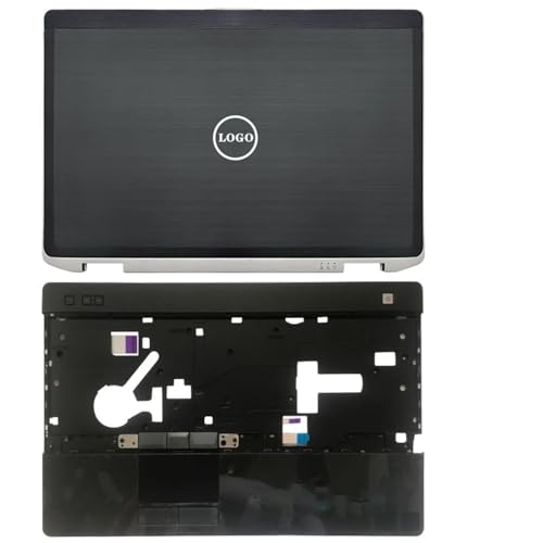 Kompatible Ersatzteile for Latitude E6530 Laptop, LCD-Rückseite, vordere Blende, Scharniere, Handballenauflage, unteres Gehäuse, 029T6K 014HD5 0FRJY4 0G3K7X 0054M5(AC Cover) von TRyYCB