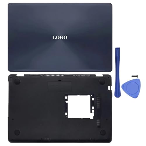 Kompatible Laptop-LCD-Rückabdeckung, vordere Rahmenscharniere, Handballenauflage, unteres Gehäuse, X542 X542UAR BA R542 UA FL8000U A580 F580 V580(Blue AD Cover) von TRyYCB