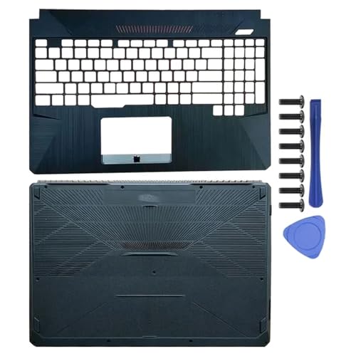 Kompatible rote LCD-Rückabdeckung, vordere Lünette, Scharniere, Handballenauflage, unteres Gehäuse für FX505 FX86 FX86S FX86F FX86SF FX95 FX95D FX95G Laptops(CD Cover) von TRyYCB