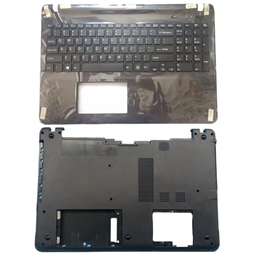 Laptop-Tasche, kompatibel mit SVF15-Modellen, einschließlich Scharnieren Compatible with die hintere Abdeckung, Handauflage und unterem Gehäuse(with Keyboard CD) von TRyYCB