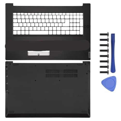 Laptops Fall LCD Back Cover Front Lünette Handballenauflage Unten Zubehör Kompatibel Mit LeL340-17 L340-17API L340-17IWL Notebook(Black CD Cover) von TRyYCB