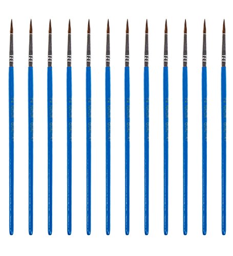 TSI 49951-2-A Haarpinsel Größe 2 12er Packung von TSI