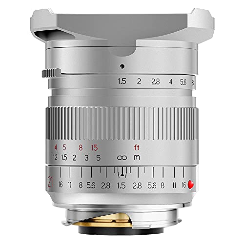 TT Artisan 21mm F1.5 ASPH Vollformat Objektiv Anschluss Leica M Mount Silber Weitwinkelobjektiv von TTARTISAN