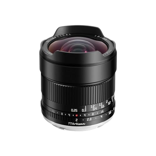 TTArtisan APS-C 10 mm F2 Metallgehäuse, kompatibel mit Sony E Mount Weitwinkelobjektiv von TTARTISAN