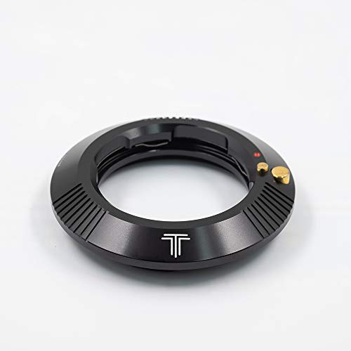 TTArtisan Objektivadapter mit Metallgehäuse, für Leica M Objektiv an Sony E-Mount-Kamera, Schwarz von TTARTISAN