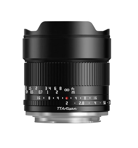 TTArtisan Superweitwinkel 10mm f2.0 für MFT Mount Kameras schwarz/Black von TTARTISAN