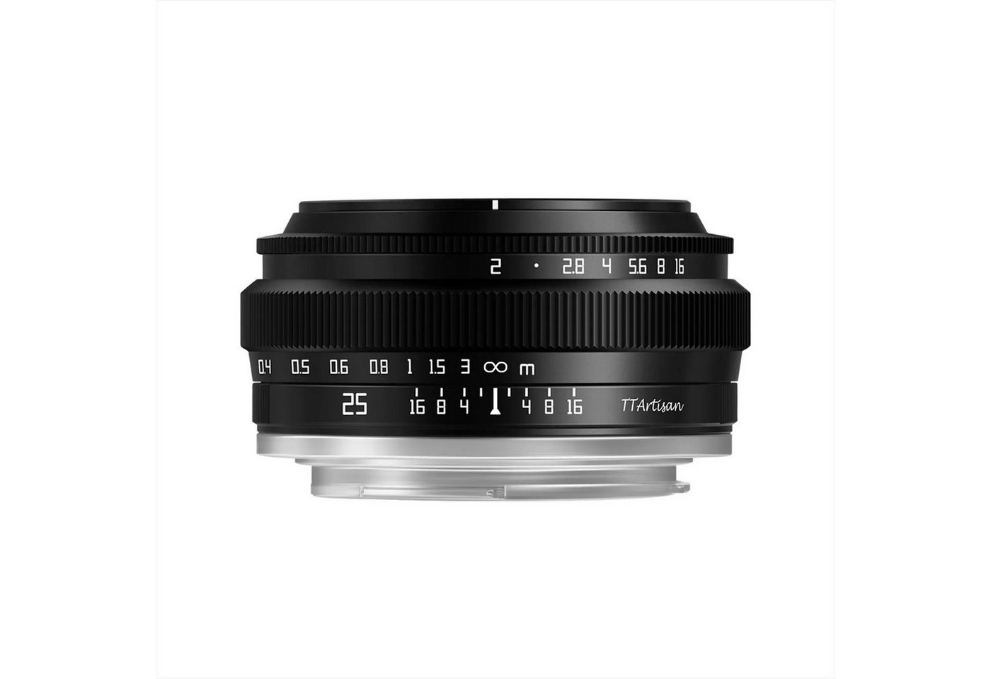 TTArtisan 25mm f/2 APS-C Objektiv für E/X/Z/M43/L-Mount Pancake-Objektiv Weitwinkelobjektiv von TTArtisan