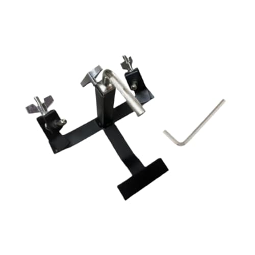 TTETTZ Pedal Cowbell Bracket Drum Beckenständer für Übungsraum Drum Kit Konzert von TTETTZ