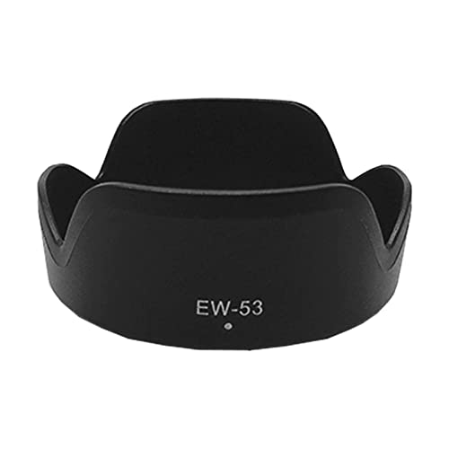 EW-53 49 mm EW53 Gegenlichtblende, wendbares Kamerazubehör für EF-M 15–45 mm F/3,5–6,3 ist für Objektiv-DSLR-Kamera von TTTLLNN