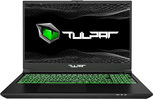 TULPAR T5 V23.4.1 Gaming Laptop | 15,6'' FHD 1920X1080 144HZ IPS LED-Display | Intel Core i7 12700H | 32 GB RAM | 1 TB SSD | Nvidia RTX 4060 | Windows 11 | Gaming Notebook von TULPAR