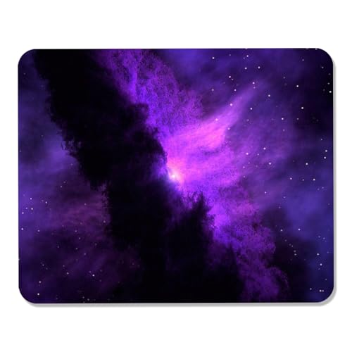 TUOLISG Gaming Mauspad, Mousepad 260 x 210 mm, Mausmatte mit Motiv, Rutschfeste Gummiunterseite, Mini-Mauspad Präzision und Geschwindigkeit für Büro & Gaming, Geschenk für Kinder &Gamer -sternenklarer von TUOLISG