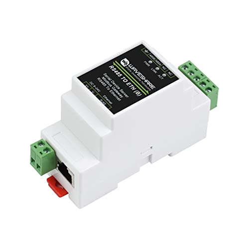 TUOPUONE Industrieller Serieller Server RS485 auf RJ45 Ethernet TCP/IP zu serieller Unterstützung Schienenmontage mit POE-Funktion, elektrische Isolierung von TUOPUONE