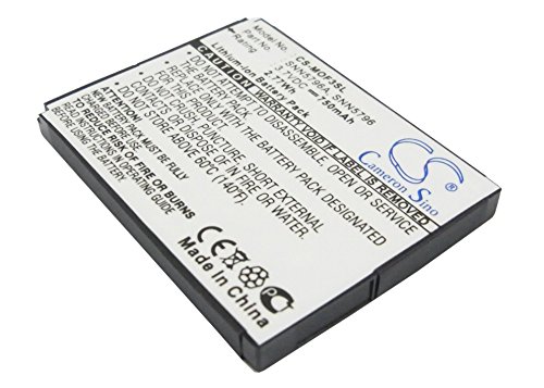 750mAh / 2.78Wh Ersatzakku kompatibel mit Motorola EM25, EM325, F3, F3C, BD50, SNN5796, SNN5796A von TUPower