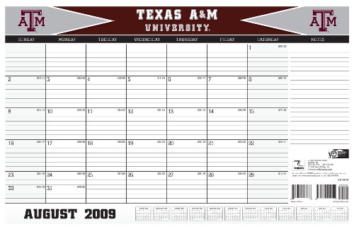 Turner Cind Texas A & M Aggies 2010 Akademischer Tischkalender, 27,9 x 43,2 cm (8230360) von TURNER