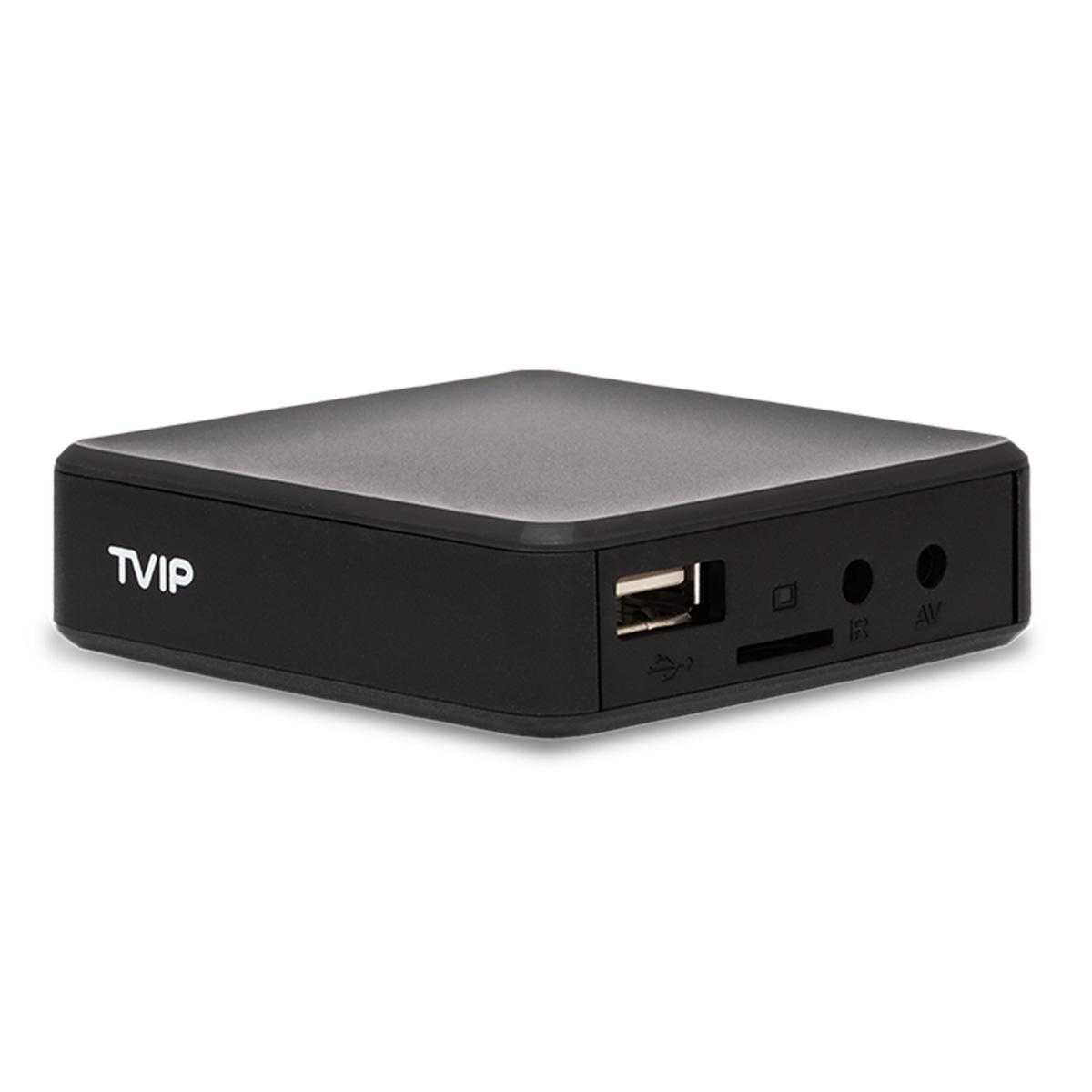 TVIP S-Box v.710 4K UHD Android 11 IP-Receiver (HDR LAN HDMI USB MicroSD) von TVIP
