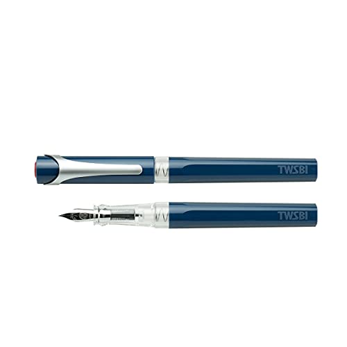 Twsbi SWIPE Füllhalter Prussian Blue Medium (M) von TWSBI