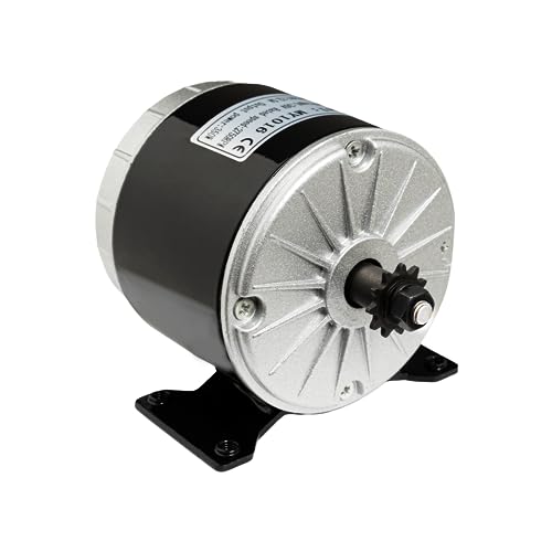 TaNeHaKi Elektro Scooter Bürstenmotor DC 36V Motor E-Scooter Elektromotor DC Bürstenmotor Elektroroller Elektromotor Bürstenmotor Elektrofahrrad 350W Motor Ebike DC Bürstenmotor von TaNeHaKi