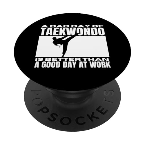 Ein schlechter Taekwondo-Tag Lustiges Taekwondo PopSockets mit austauschbarem PopGrip von Taekwondo Enthusiast Training Passion