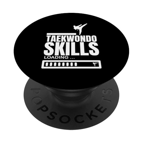 Taekwondo Skills | Lustiges Taekwondo laden PopSockets mit austauschbarem PopGrip von Taekwondo Enthusiast Training Passion