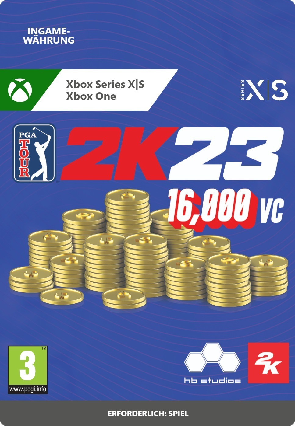 16000 VC-Pack - PGA TOUR 2K23 600 VC-Pack von Take Two Interactive