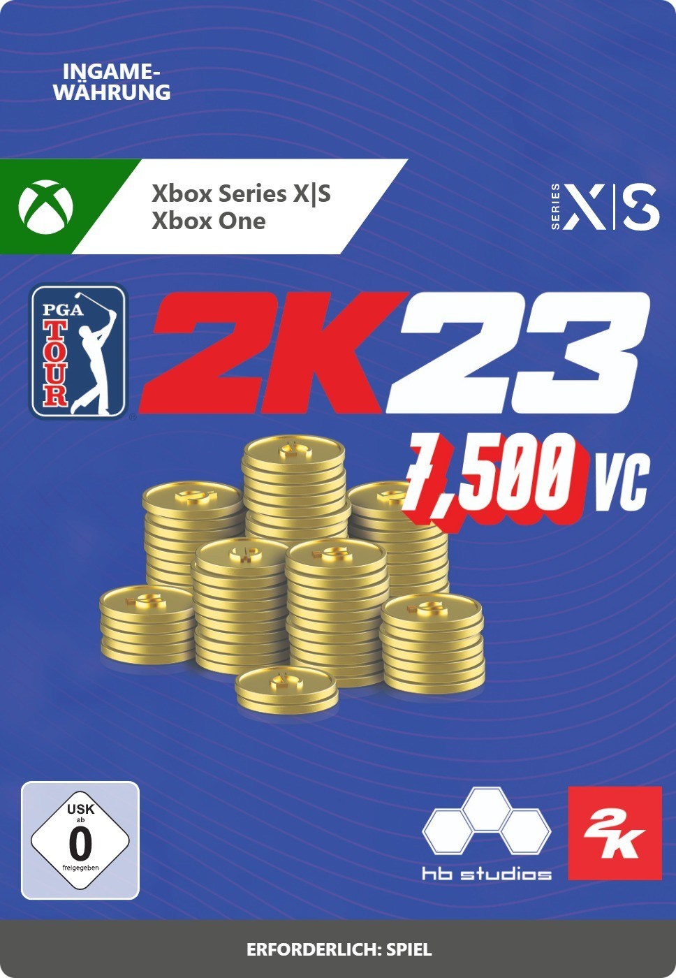 7500 VC-Pack - PGA TOUR 2K23 600 VC-Pack von Take Two Interactive