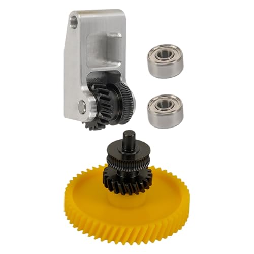 Extruder-Set für 3D-Drucker – Drucker-Extruder-Ausrüstungsset | Extrudergetriebe-Set mit heißem Endegetriebe | Extrudergetriebe aus Stahl von Takluu