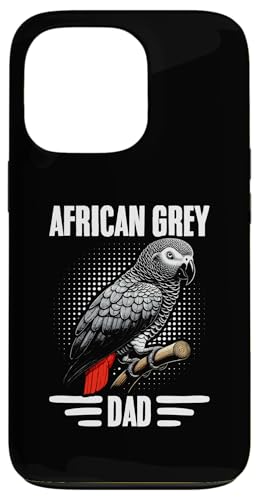 Hülle für iPhone 13 Pro African Grey Dad Awesome Congo Grey Papagei für Ornithologen von Talking African Grey Wings