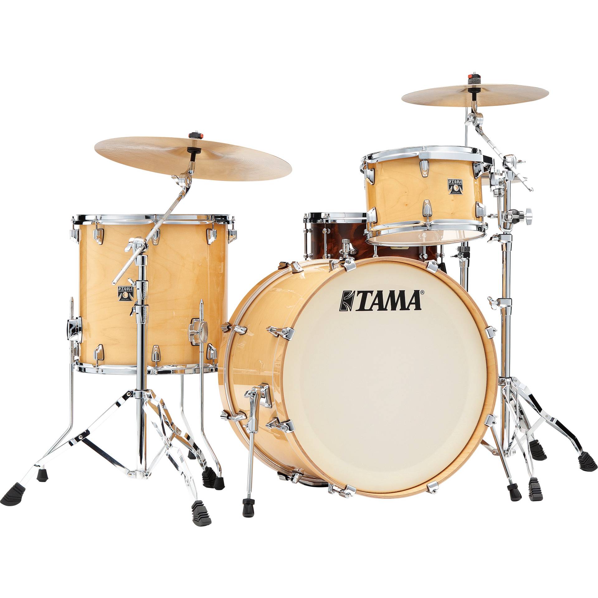 Tama CL32RZS-GNL Superstar Classic Gloss Natural Blonde 3-Piece Shell Set von Tama