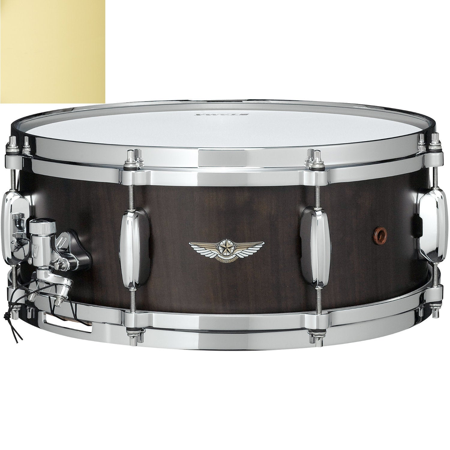 Tama TWS1455-ATW Star Walnut Snaredrum Antique White 14 x 5,5 Zoll von Tama