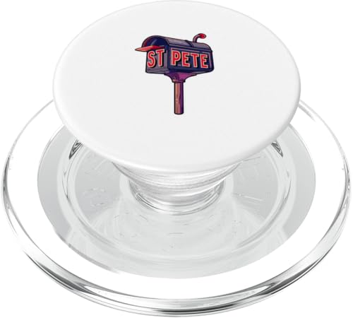 St. Pete Beach Florida St. Petersburg Palmen Sonnenschein PopSockets PopGrip für MagSafe von Tampa Bay Flamingo Florida Co.