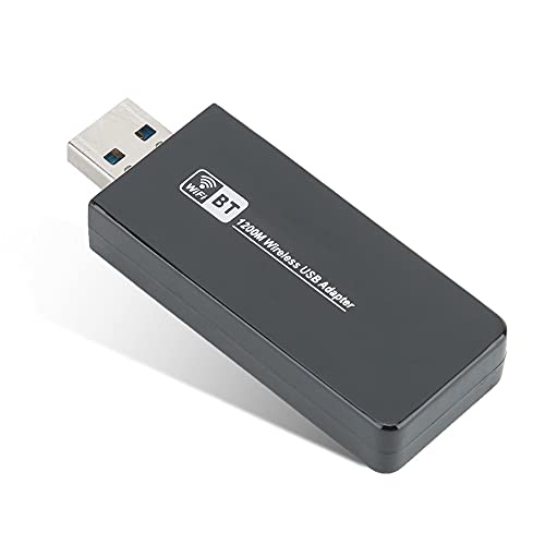 1200M Dual Band AC Wireless WiFi Adapter, USB3.0 Schnittstelle, für XP/Vista / WIN7 / WIN8 / WIN10 von Tangxi